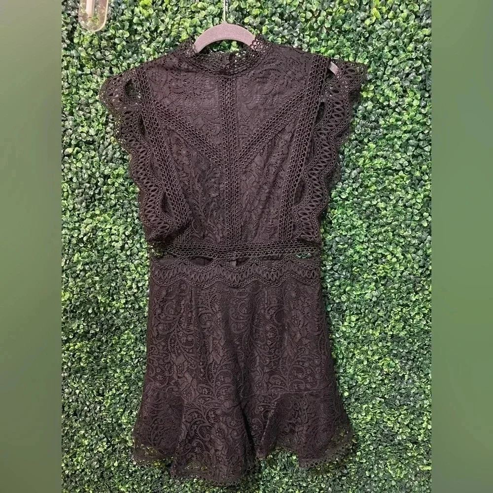 NWT - Hello Molly - The Meeting Ground Dress in Black - Size Large - Picture 2 of 11